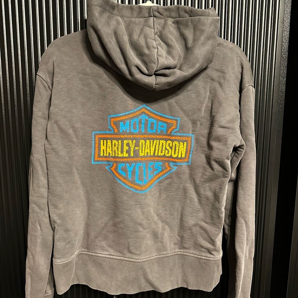 Harley-Davidson Gray Riding Jacket - Picture 2 of 5
